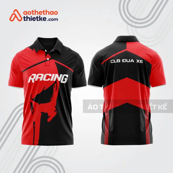 Mẫu thiết kế áo đồng phục polo đội đua xe mô tô & ô tô đẹp mta479