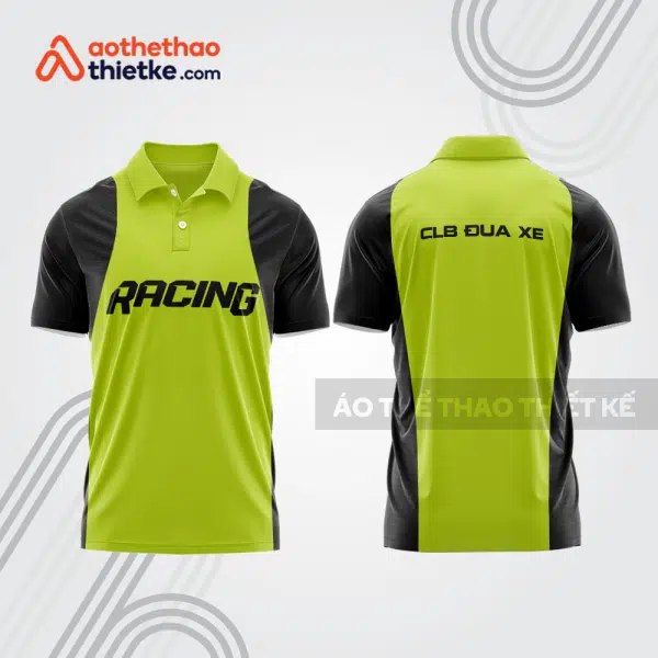 Mẫu thiết kế áo đồng phục polo đội đua xe mô tô & ô tô đẹp mta482