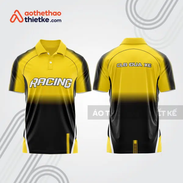 Mẫu thiết kế áo đồng phục polo đội đua xe mô tô & ô tô đẹp mta487