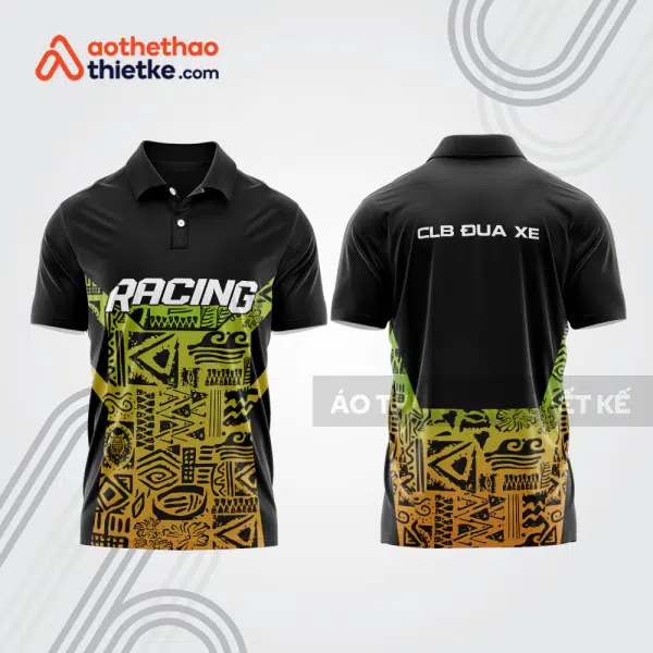 Mẫu thiết kế áo đồng phục polo đội đua xe mô tô & ô tô đẹp mta488