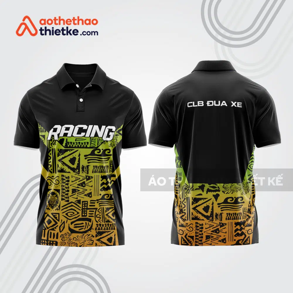 Mẫu thiết kế áo đồng phục polo đội đua xe mô tô & ô tô đẹp mta488