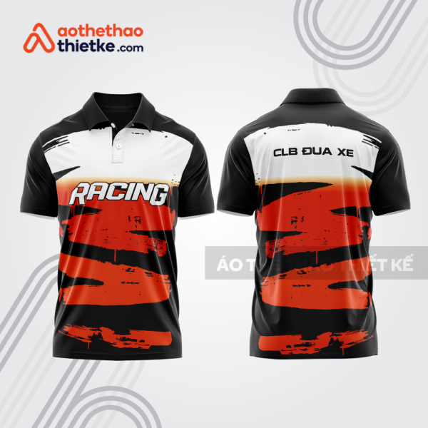 Mẫu thiết kế áo đồng phục polo đội đua xe mô tô & ô tô đẹp mta489