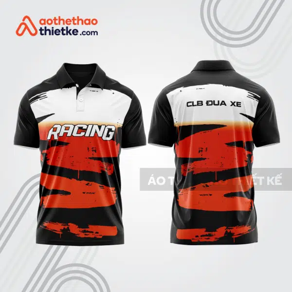 Mẫu thiết kế áo đồng phục polo đội đua xe mô tô & ô tô đẹp mta489