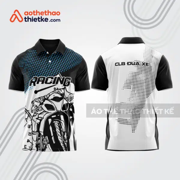 Mẫu thiết kế áo đồng phục polo đội đua xe mô tô & ô tô đẹp mta491