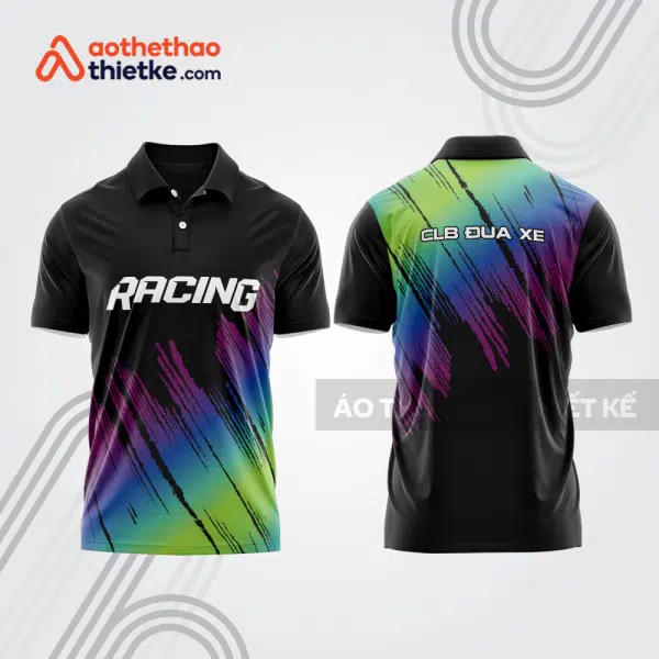 Mẫu thiết kế áo đồng phục polo đội đua xe mô tô & ô tô đẹp mta497