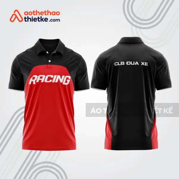 Mẫu thiết kế áo đồng phục polo đội đua xe mô tô & ô tô đẹp mta498