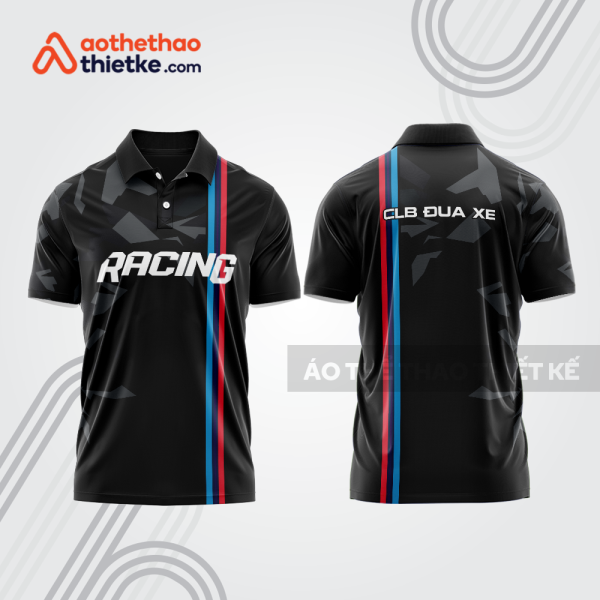 Mẫu thiết kế áo đồng phục polo đội đua xe mô tô & ô tô đẹp mta499