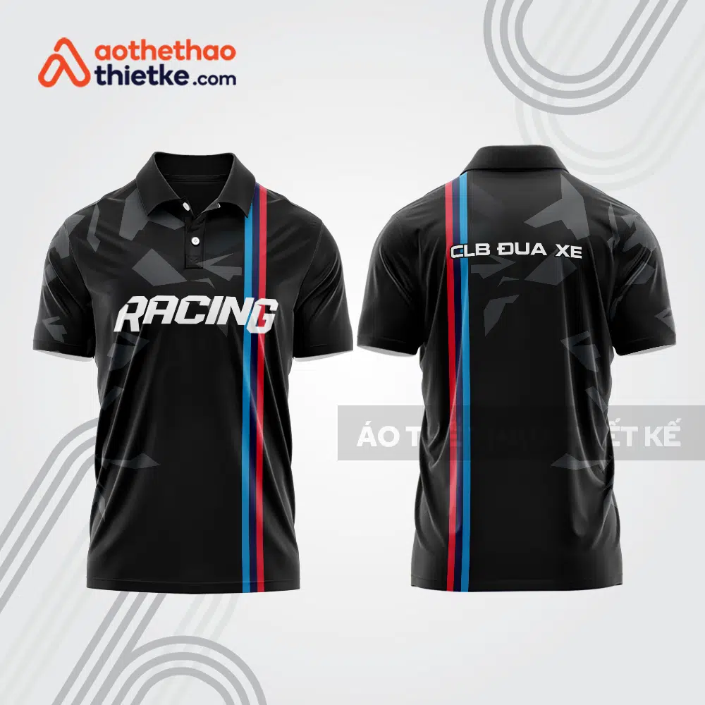 Mẫu thiết kế áo đồng phục polo đội đua xe mô tô & ô tô đẹp mta499