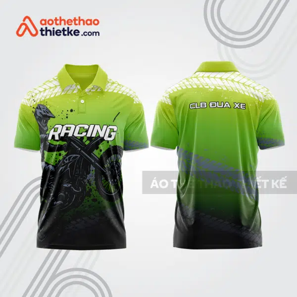 Mẫu thiết kế áo đồng phục polo đội đua xe mô tô & ô tô đẹp mta500