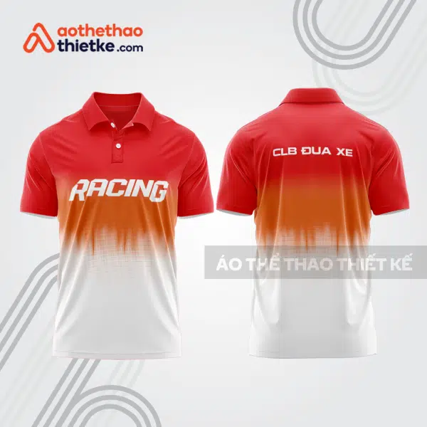 Mẫu thiết kế áo đồng phục polo đội đua xe mô tô & ô tô đẹp mta502