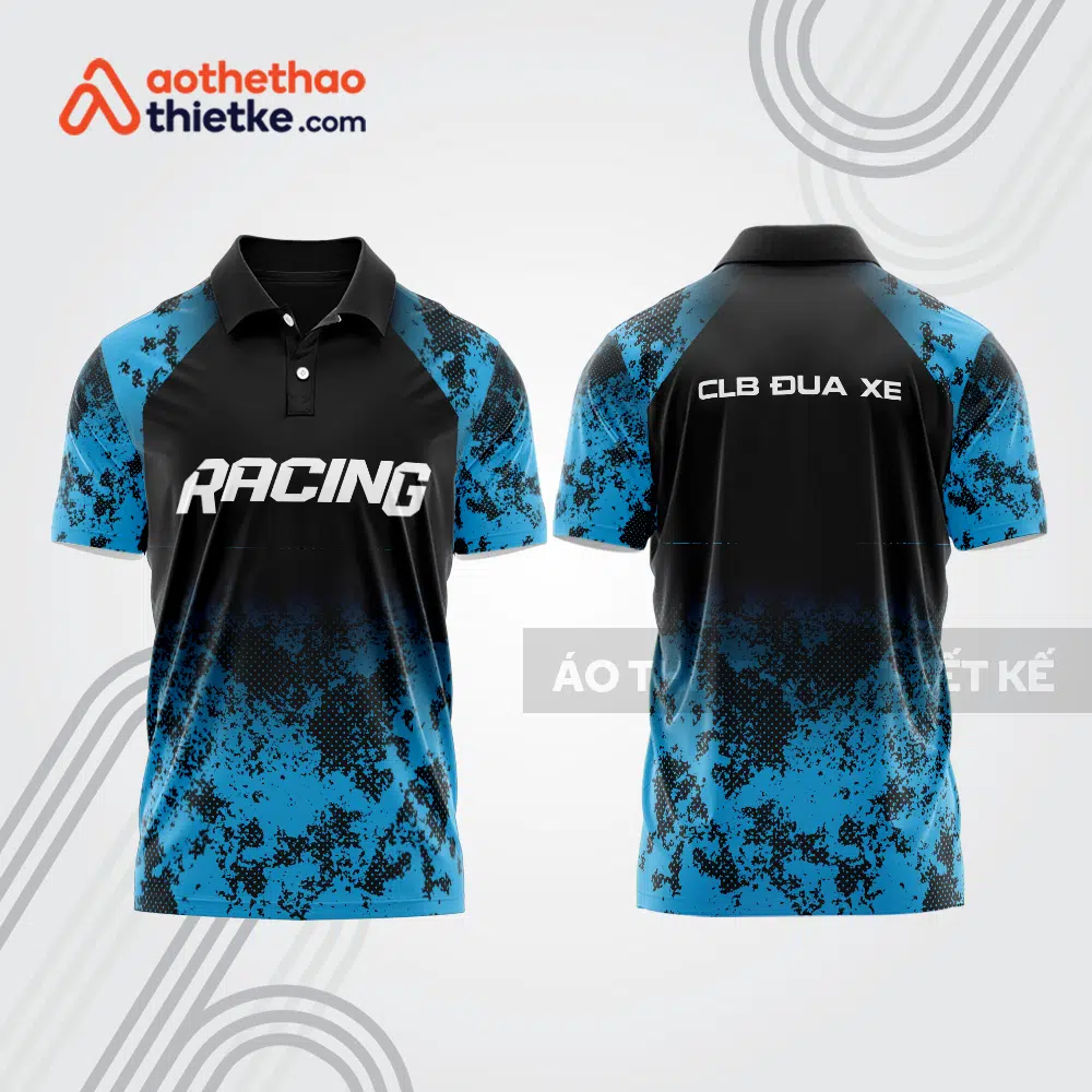 Mẫu thiết kế áo đồng phục polo đội đua xe mô tô & ô tô đẹp mta504