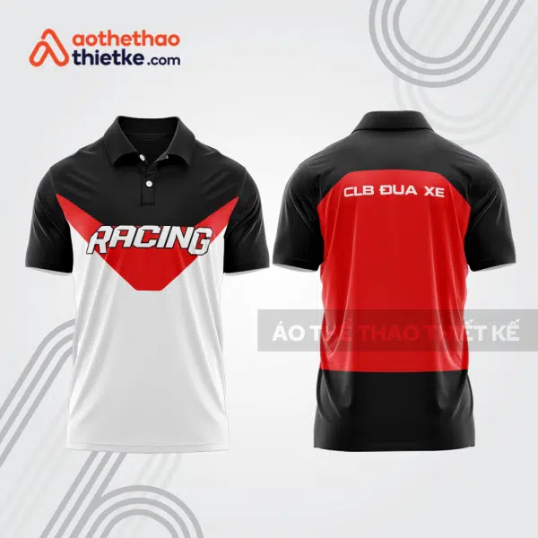 Mẫu thiết kế áo đồng phục polo đội đua xe mô tô & ô tô đẹp mta505