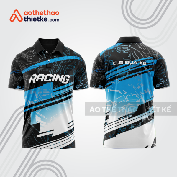 Mẫu thiết kế áo đồng phục polo đội đua xe mô tô & ô tô đẹp mta506