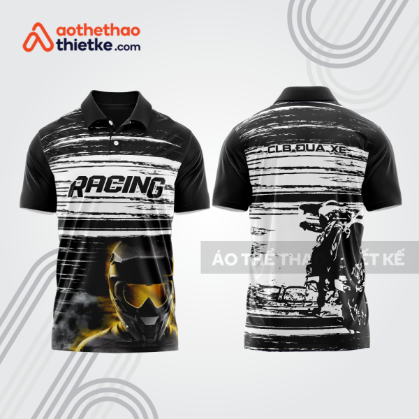 Mẫu thiết kế áo đồng phục polo đội đua xe mô tô & ô tô đẹp mta507