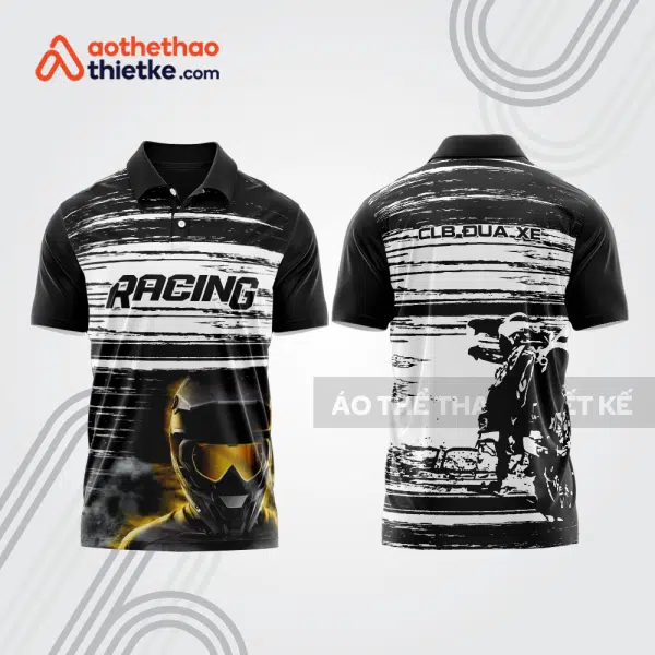 Mẫu thiết kế áo đồng phục polo đội đua xe mô tô & ô tô đẹp mta507