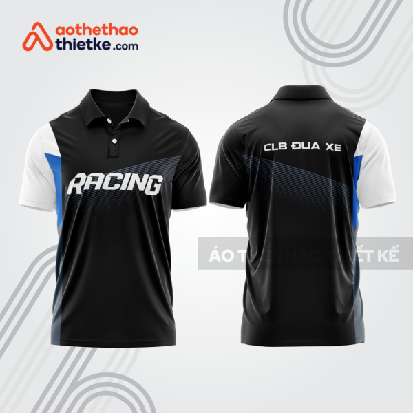 Mẫu thiết kế áo đồng phục polo đội đua xe mô tô & ô tô đẹp mta509