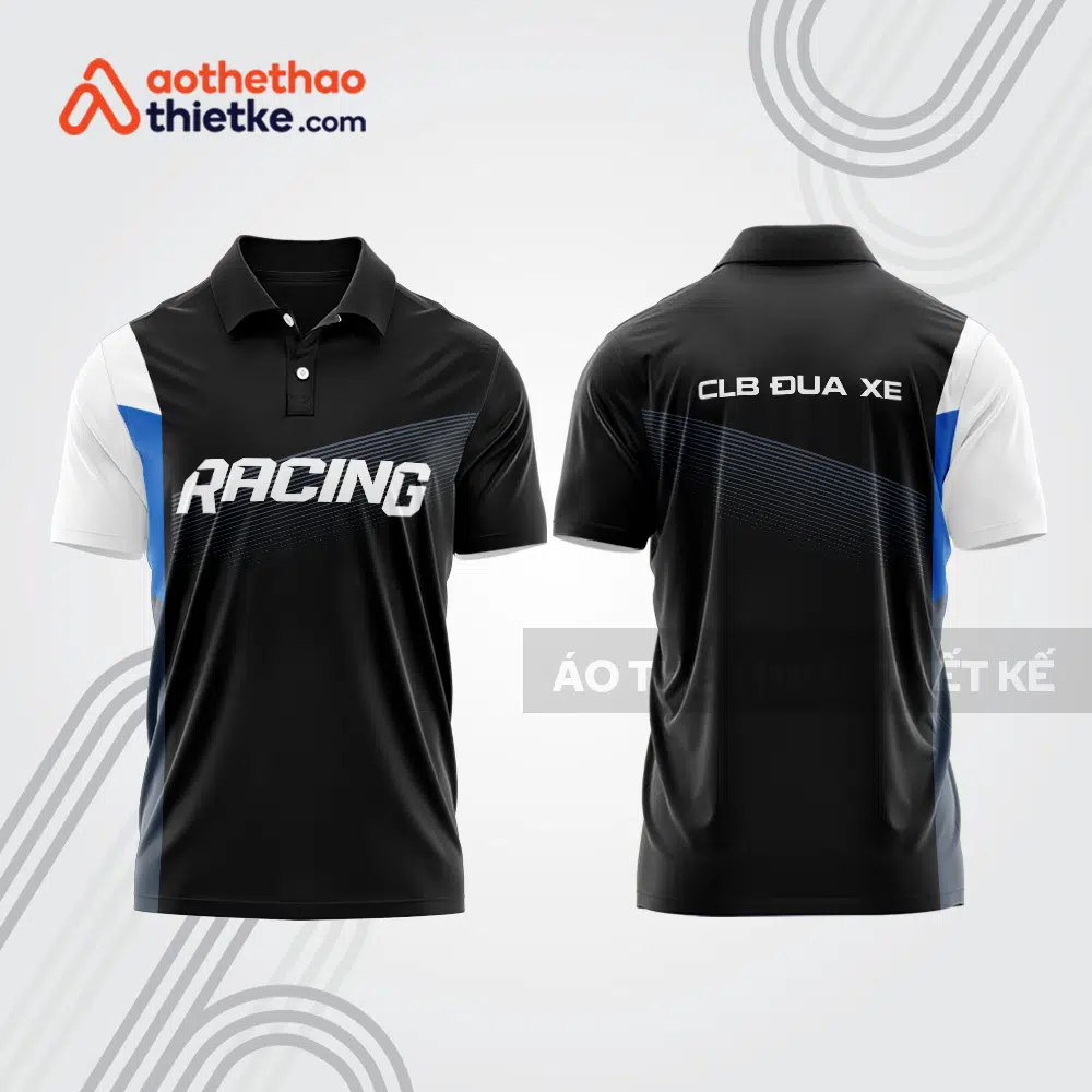 Mẫu thiết kế áo đồng phục polo đội đua xe mô tô & ô tô đẹp mta509