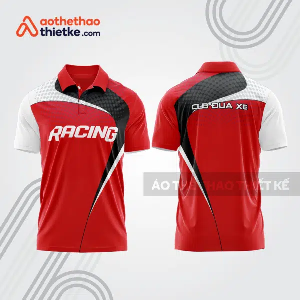 Mẫu thiết kế áo đồng phục polo đội đua xe mô tô & ô tô đẹp mta510