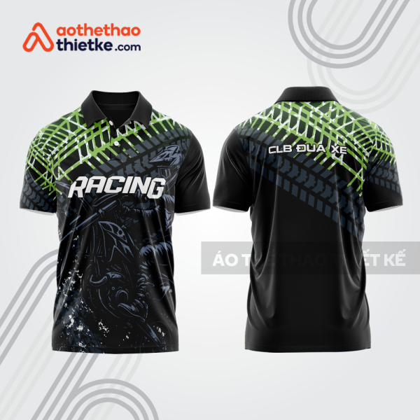 Mẫu thiết kế áo đồng phục polo đội đua xe mô tô & ô tô đẹp mta515