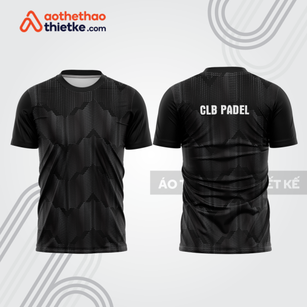 Mẫu thiết kế áo t-shirt thi đấu padel đẹp pdb128