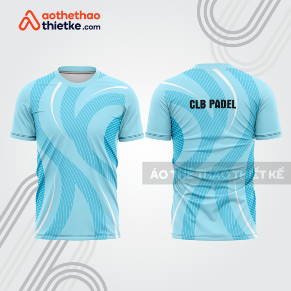 Mẫu thiết kế áo t-shirt thi đấu padel đẹp pdb130