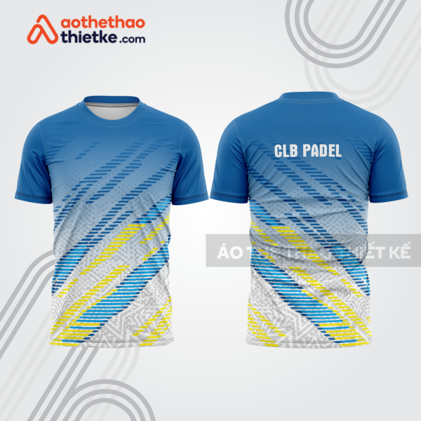 Mẫu thiết kế áo t-shirt thi đấu padel đẹp pdb131