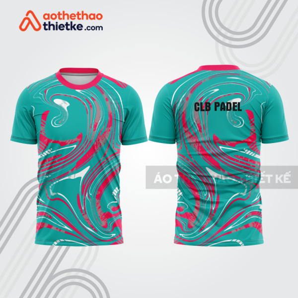 Mẫu thiết kế áo t-shirt thi đấu padel đẹp pdb132