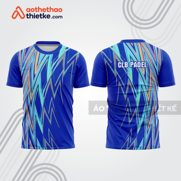 Mẫu thiết kế áo t-shirt thi đấu padel đẹp pdb134