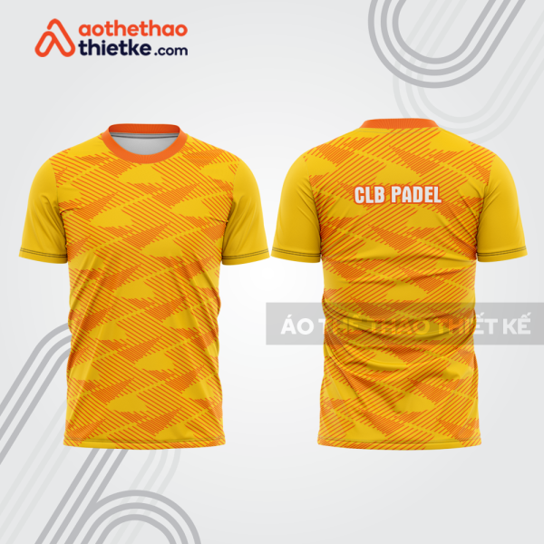 Mẫu thiết kế áo t-shirt thi đấu padel đẹp pdb135