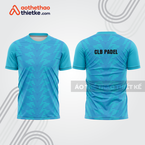 Mẫu thiết kế áo t-shirt thi đấu padel đẹp pdb138