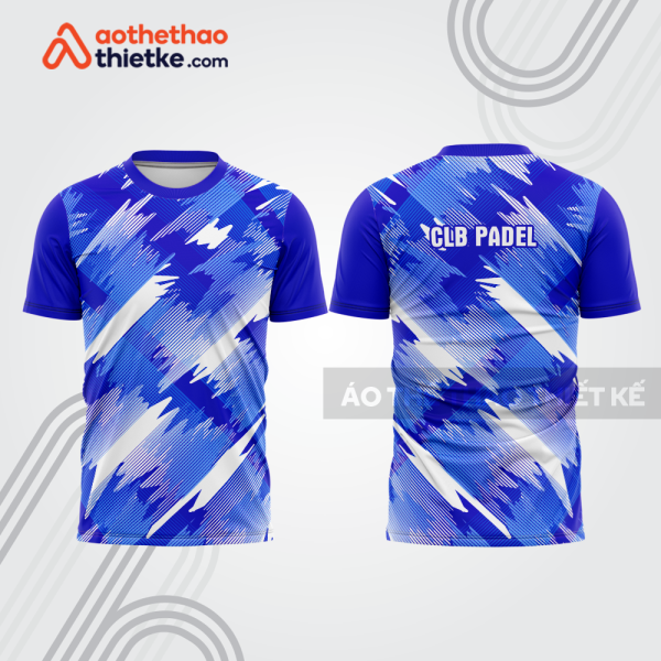 Mẫu thiết kế áo t-shirt thi đấu padel đẹp pdb139