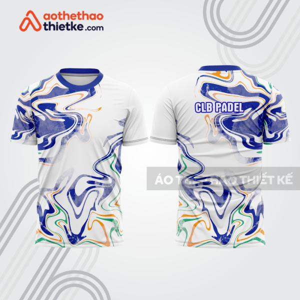 Mẫu thiết kế áo t-shirt thi đấu padel đẹp pdb140