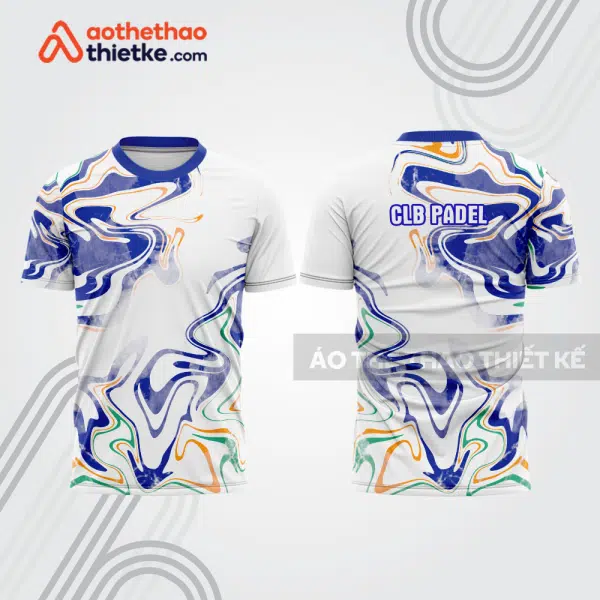 Mẫu thiết kế áo t-shirt thi đấu padel đẹp pdb140