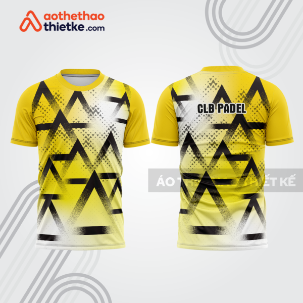 Mẫu thiết kế áo t-shirt thi đấu padel đẹp pdb144