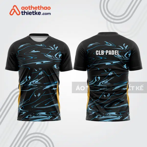 Mẫu thiết kế áo t-shirt thi đấu padel đẹp pdb146