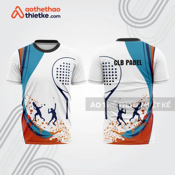 Mẫu thiết kế áo t-shirt thi đấu padel đẹp pdb147