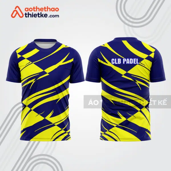 Mẫu thiết kế áo t-shirt thi đấu padel đẹp pdb149