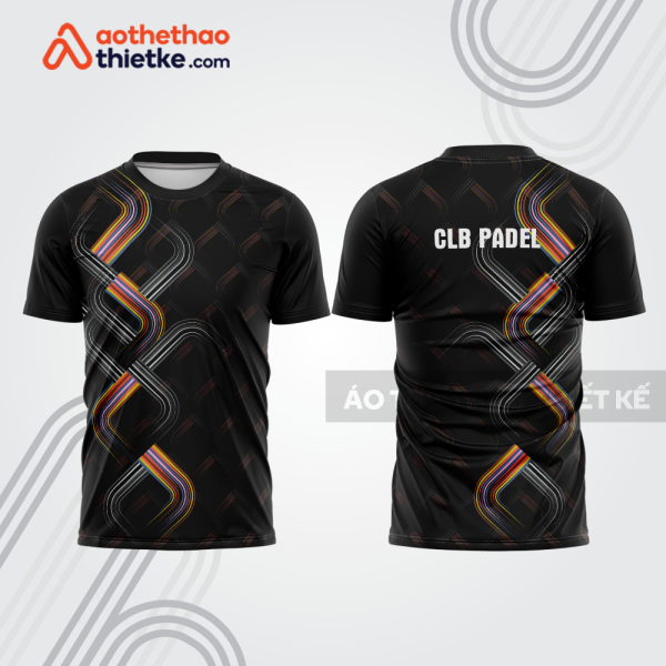 Mẫu thiết kế áo t-shirt thi đấu padel đẹp pdb151