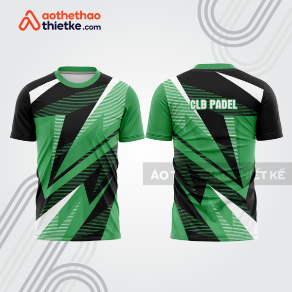 Mẫu thiết kế áo t-shirt thi đấu padel đẹp pdb154