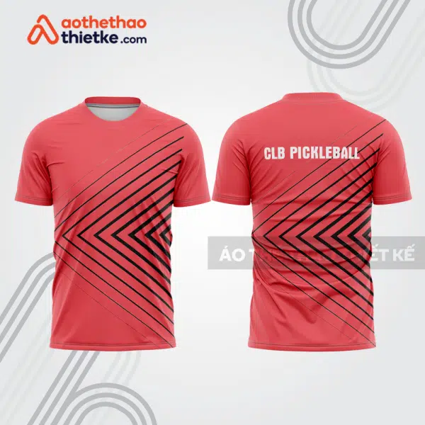 Mẫu thiết kế áo t-shirt thi đấu pickleball plb315