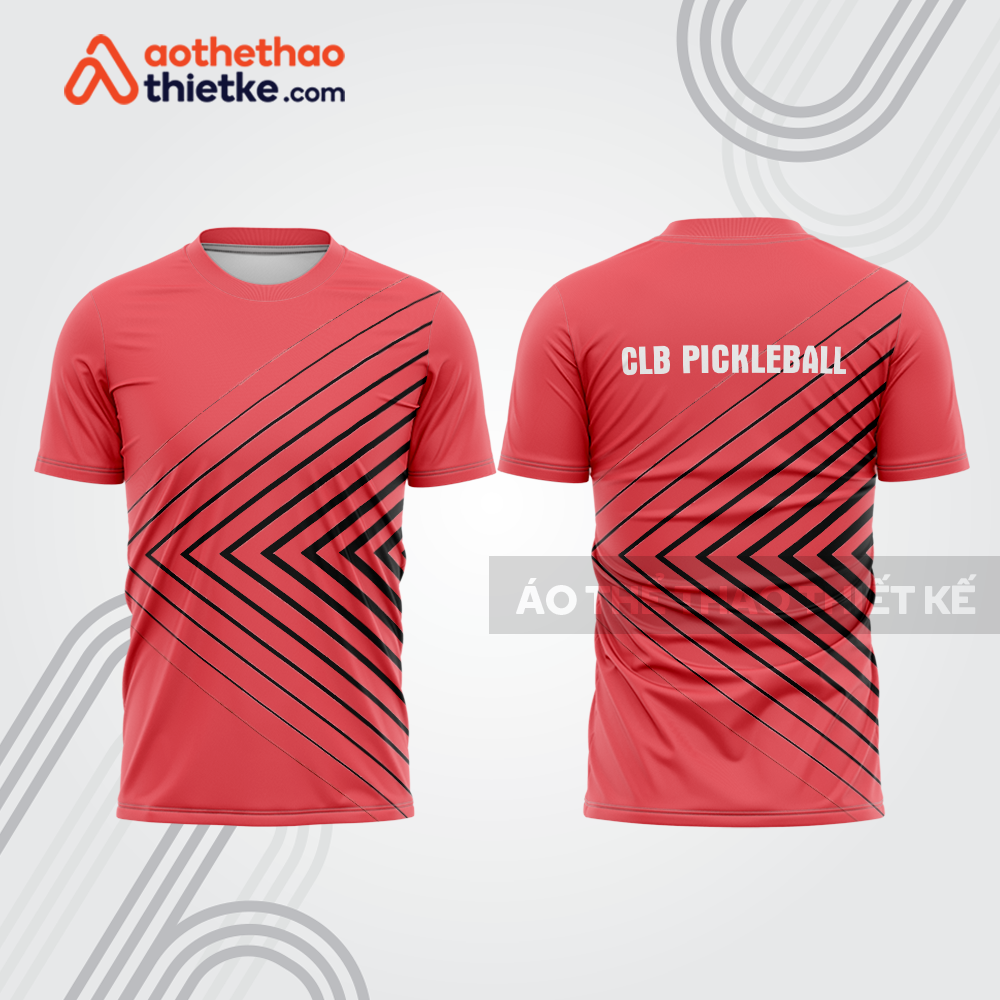 Mẫu thiết kế áo t-shirt thi đấu pickleball plb315