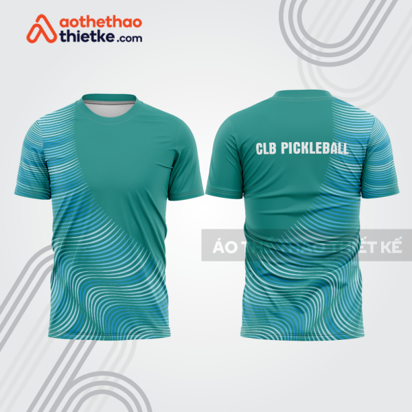 Mẫu thiết kế áo t-shirt thi đấu pickleball plb320