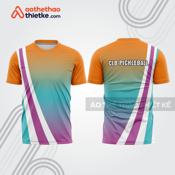 Mẫu thiết kế áo t-shirt thi đấu pickleball plb322