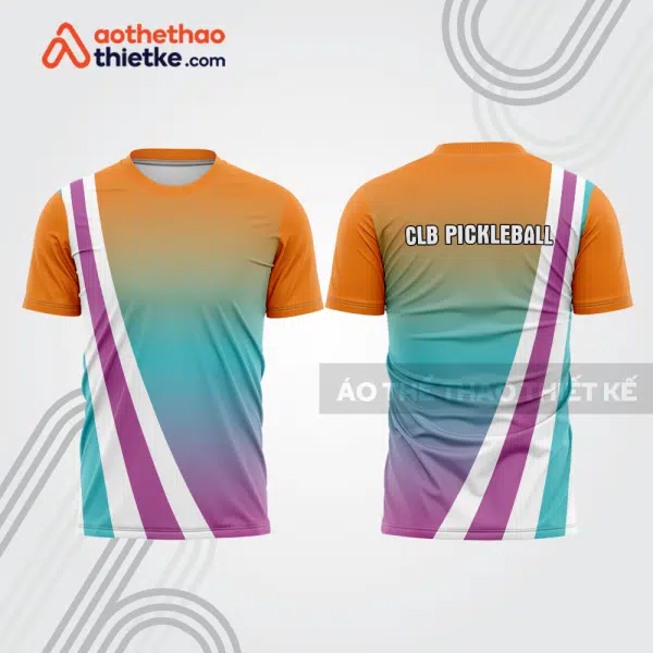 Mẫu thiết kế áo t-shirt thi đấu pickleball plb322