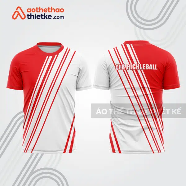 Mẫu thiết kế áo t-shirt thi đấu pickleball plb324