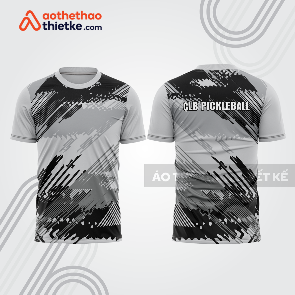 Mẫu thiết kế áo t-shirt thi đấu pickleball plb326