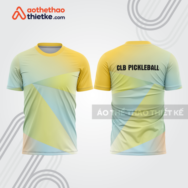 Mẫu thiết kế áo t-shirt thi đấu pickleball plb327