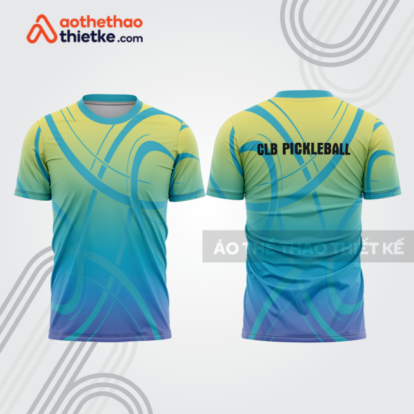 Mẫu thiết kế áo t-shirt thi đấu pickleball plb329