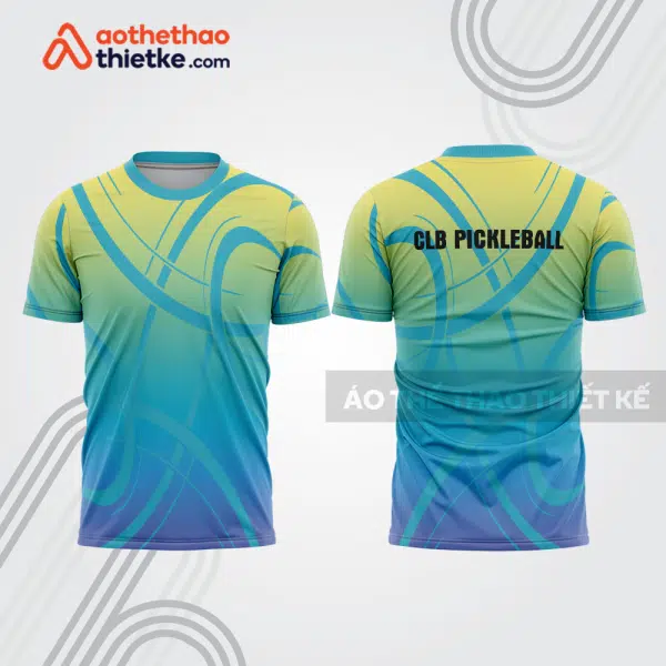Mẫu thiết kế áo t-shirt thi đấu pickleball plb329