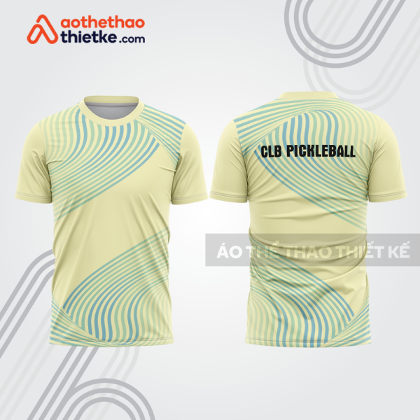 Mẫu thiết kế áo t-shirt thi đấu pickleball plb330